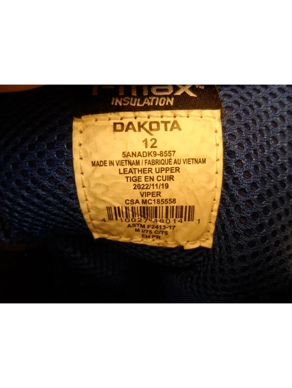 DAKOTA Men's 557 8